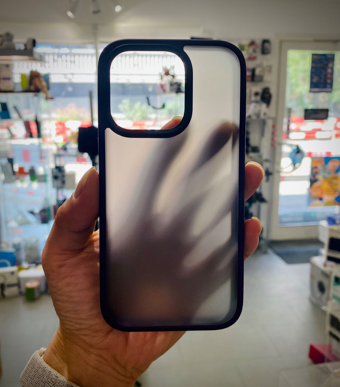 Cover & Protezioni schermo: coque iphone 14 pro/ pro Max cadre violet – Nuovo e nell'imballaggio originale da Morges venduto da DigiAC 5