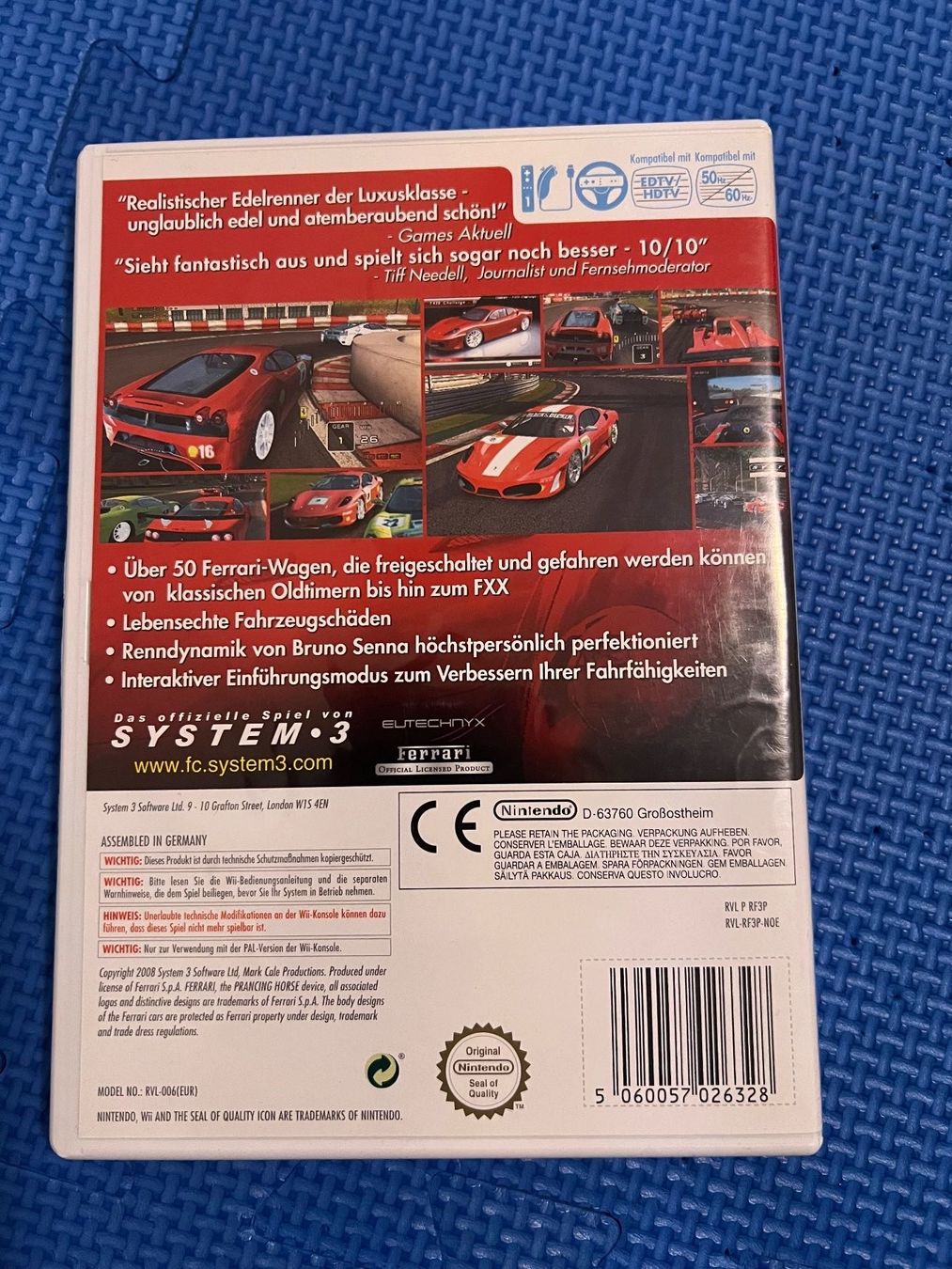 Nintendo Spiele: Ferrari Challenge Nintendo Wii – Gebraucht aus Gossau SG von schlitzerdemon 2