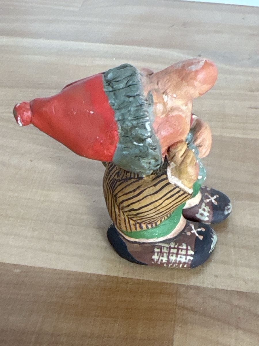 Statuette: Zwerg Figur aus Gibs / Handarbeit – Usato da Rümlang venduto da SchumBru10 1