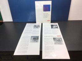 Produktbroschüre für den Computer XIOS Seltene Dokumentation