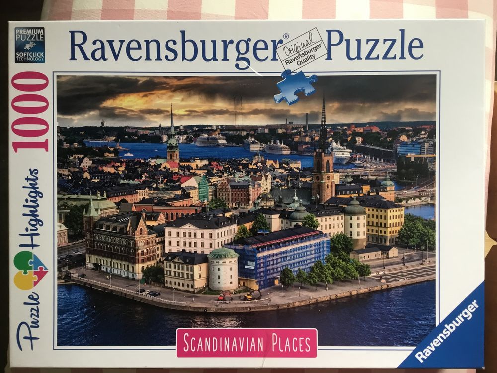 Ravensburger Puzzle - Bunte Stadthäuser In London, Produktbild-Vorschau 2