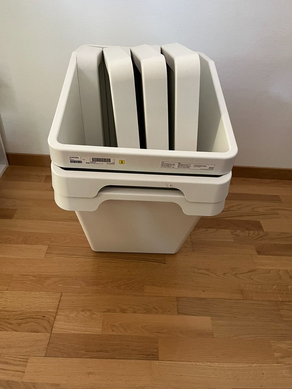 Ikea Contenitori & Simili: 3x IKEA SORTERA Abfallbehälter 60 l mit Deckel – Usato da Kilchberg ZH venduto da dom_mp8q 1