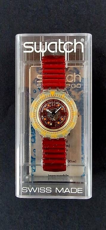 Orologi: SwatchScuba 200 Red Marine SDK114 – Usato da Bassersdorf venduto da Zwoebschi 2
