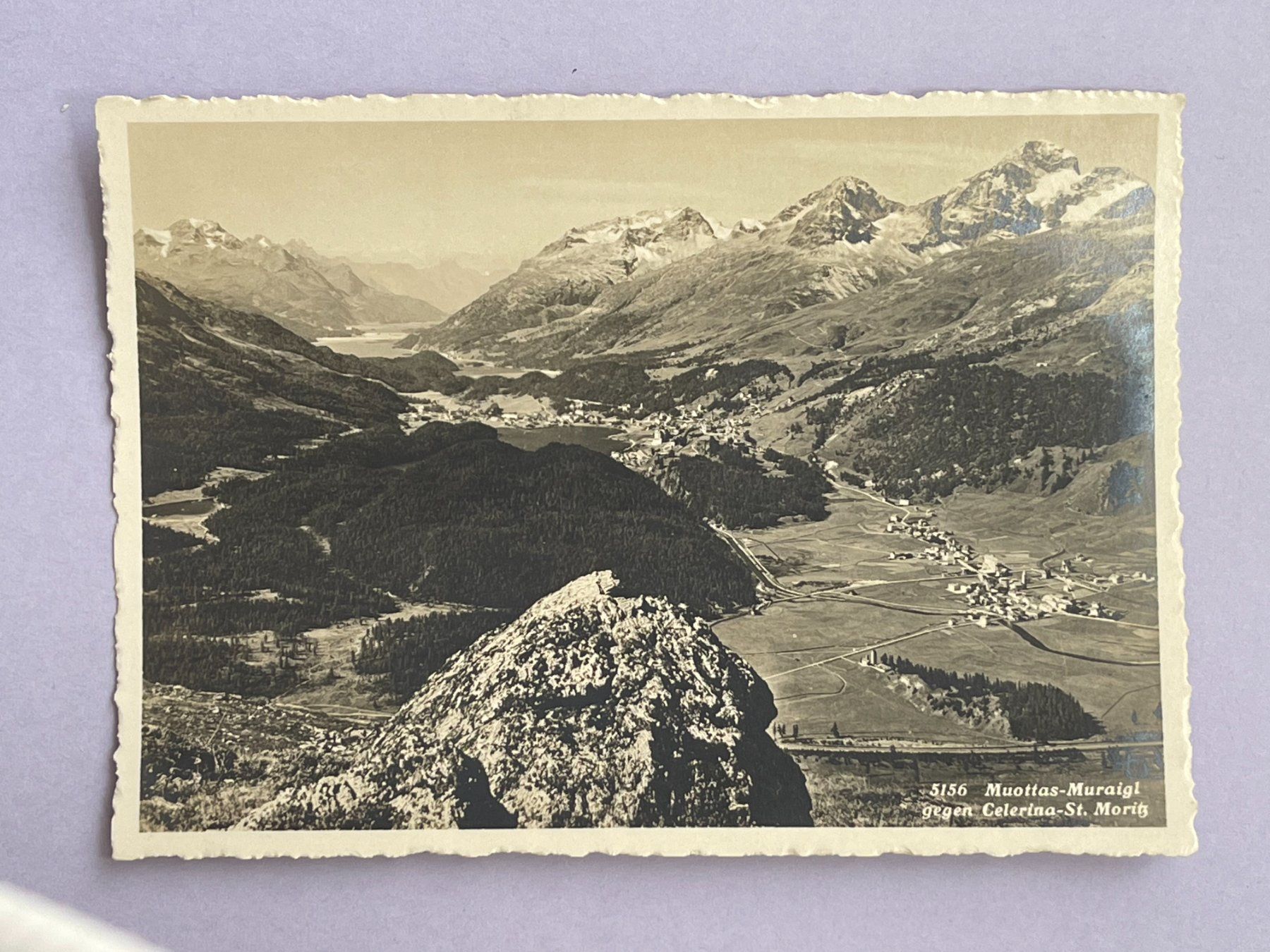 Cartoline postali: Muottas-Muraigl – Usato da Steg VS venduto da _vinci_