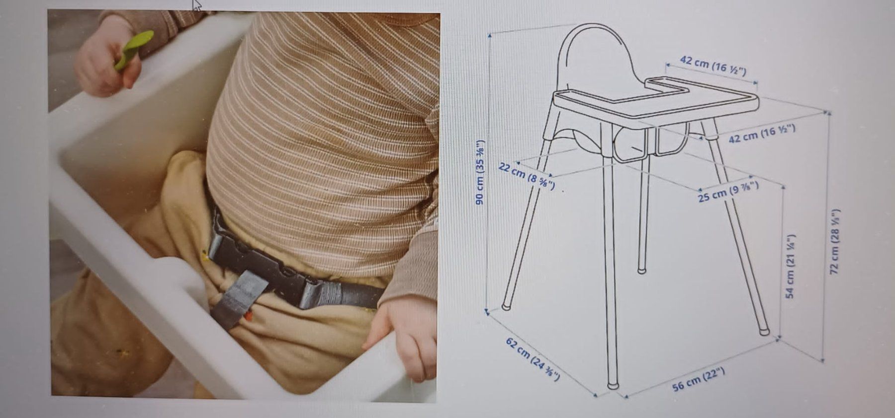 Ikea Seggioloni: Siège haut pour enfant – Nuovo (secondo la descrizione) da Payerne venduto da jea_m6nb 5