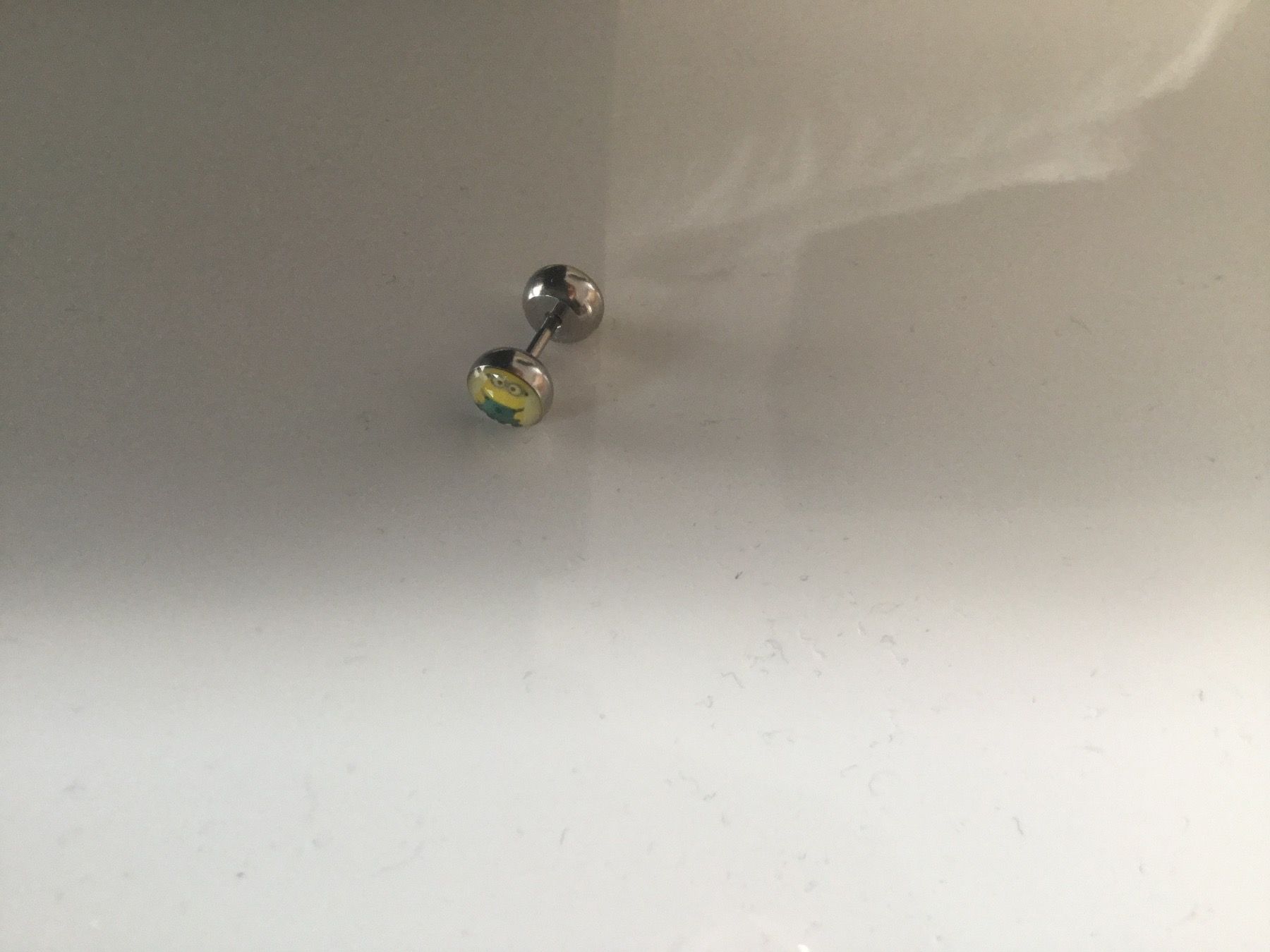 Boucles d'oreille: Ohrstecker / Piercing Minions – Neuf (Voir description) à Steinach par Xamax18 2