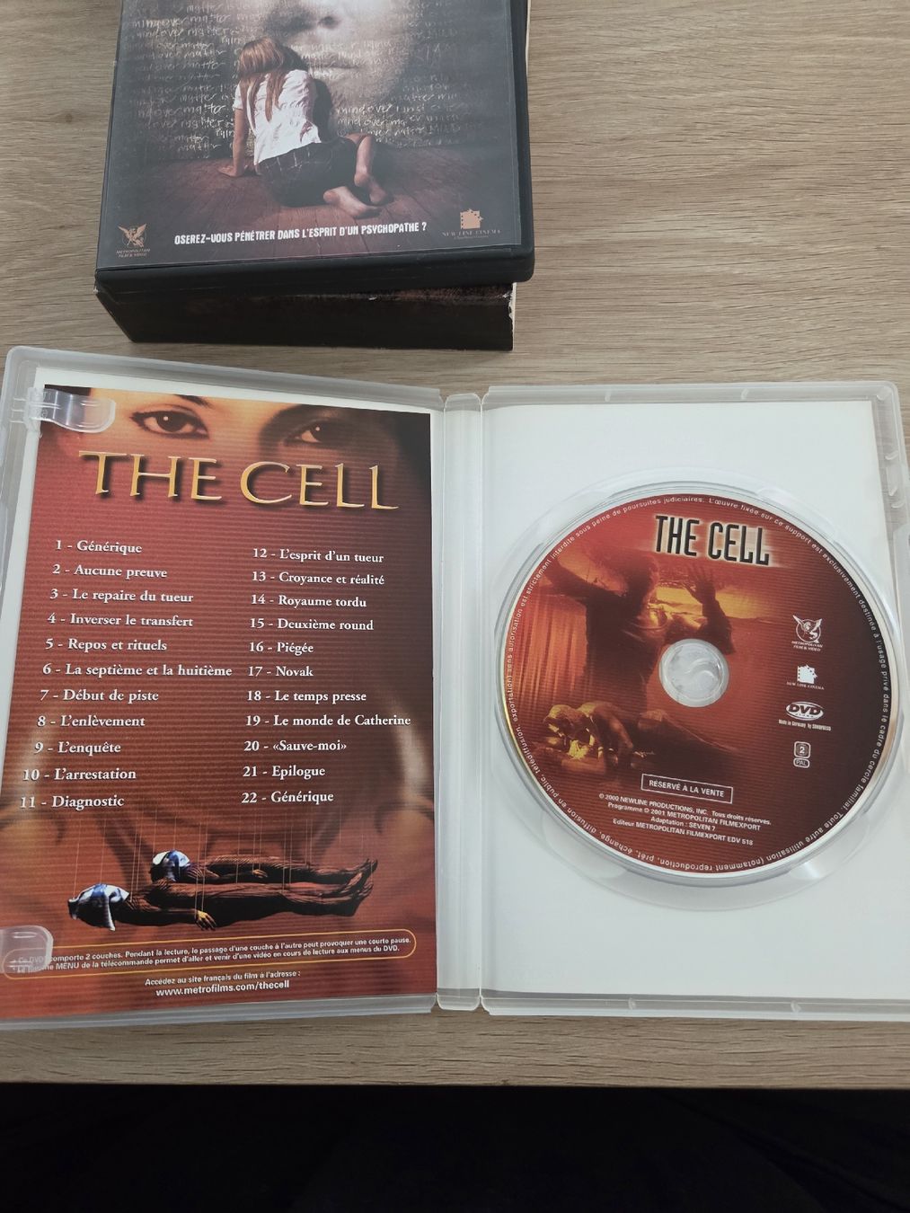 Tutti i DVDs: DVD the cell 1+2 – Usato da Tramelan venduto da mic_5lzm 2