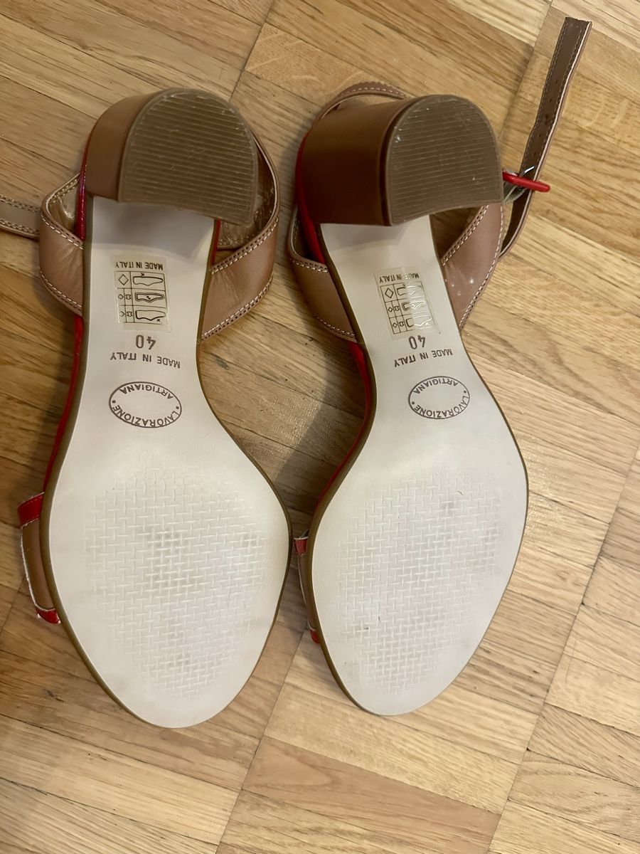 Damenschuhe: Elegant Italian Leather Sandals, Size 40 – Neu und originalverpackt aus Sorengo von dis_tfq6 4