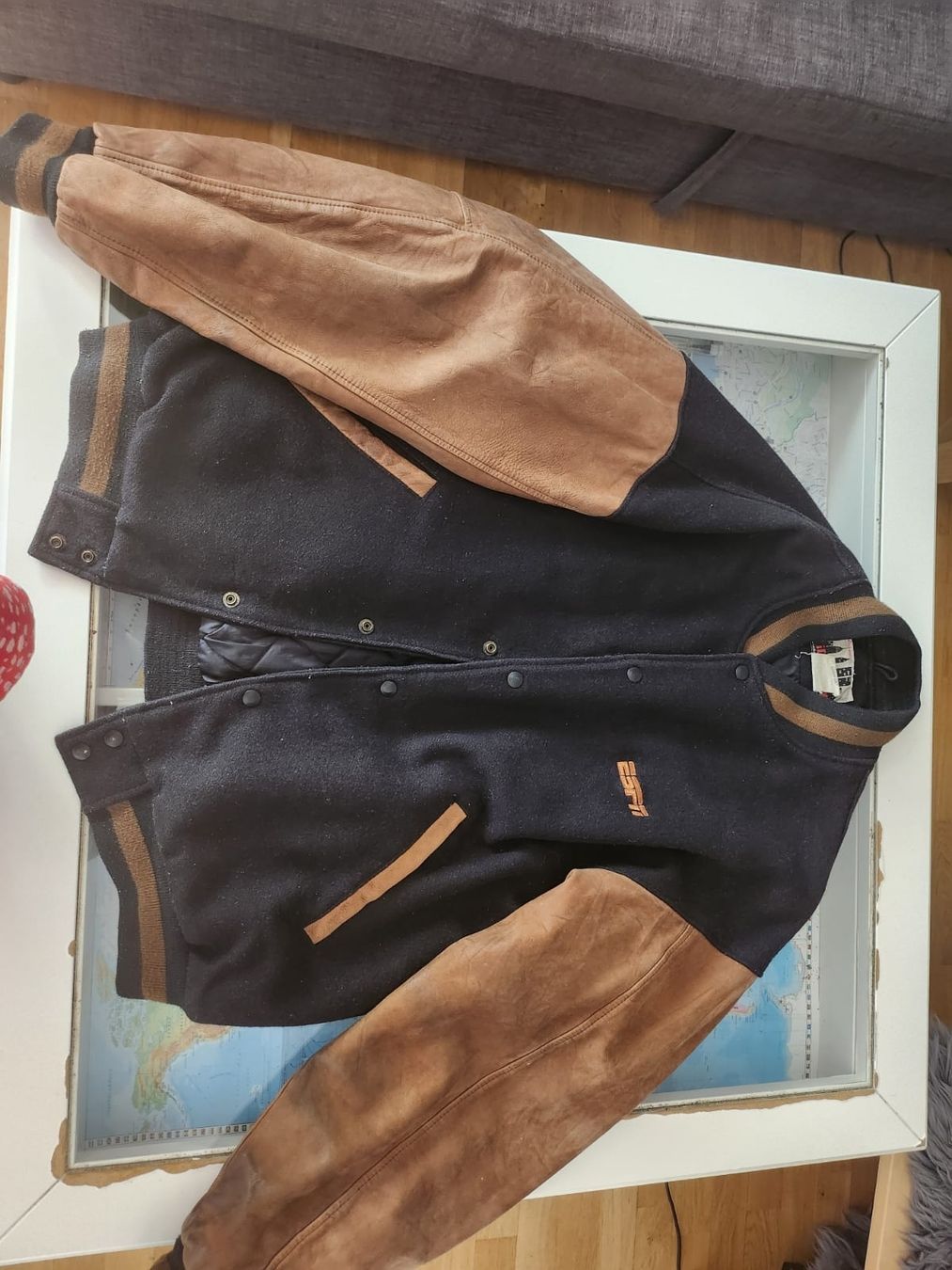 Giacche: ESPN Varsity Jacket wool and leather acceptable – Usato da Zürich venduto da MartiniusX