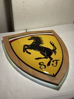 Blechschild Ferrari - LED