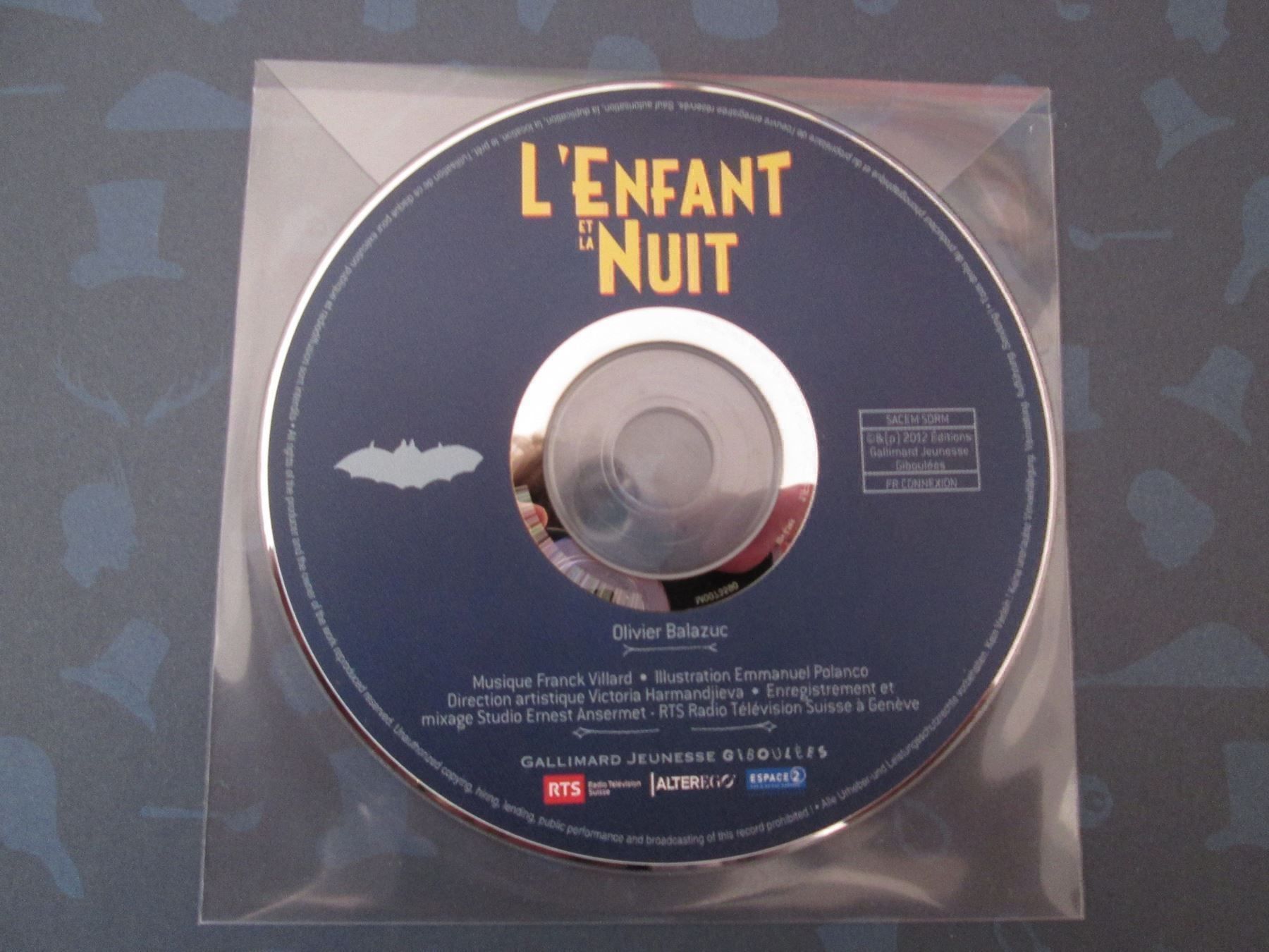 Libri: L'Enfant et la Nuit – Usato da Neuchâtel venduto da Dualseele 2