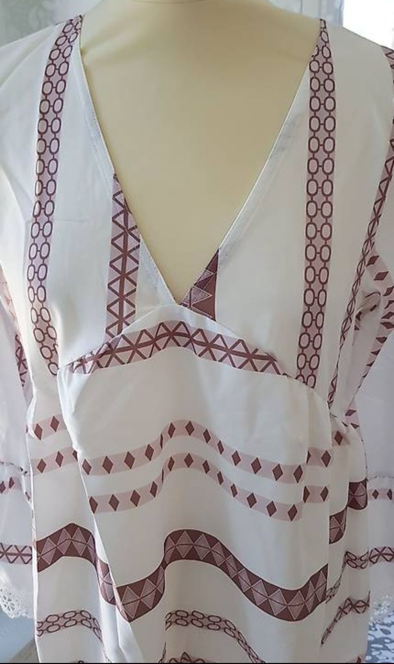 Tuniche: Tunikakleid im Boho Style neu – Nuovo e nell'imballaggio originale da Geuensee venduto da sonnenstunden 2