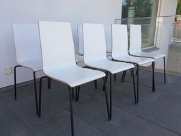 8 Holz Stühle in top Zustand