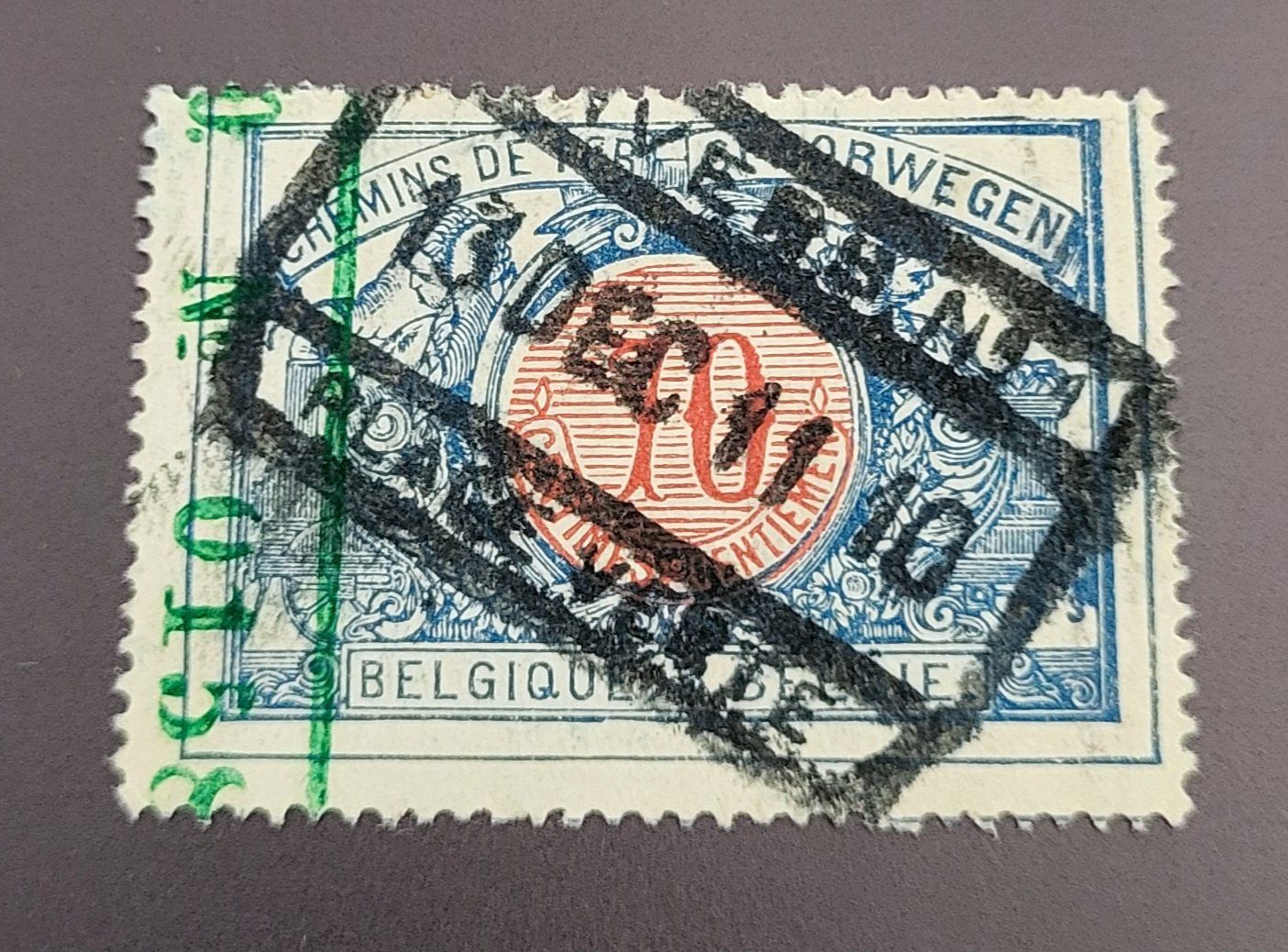 Tutti i francobolli: Belgien alte briefmarke – Usato da St Gallen venduto da Stampsalshobby