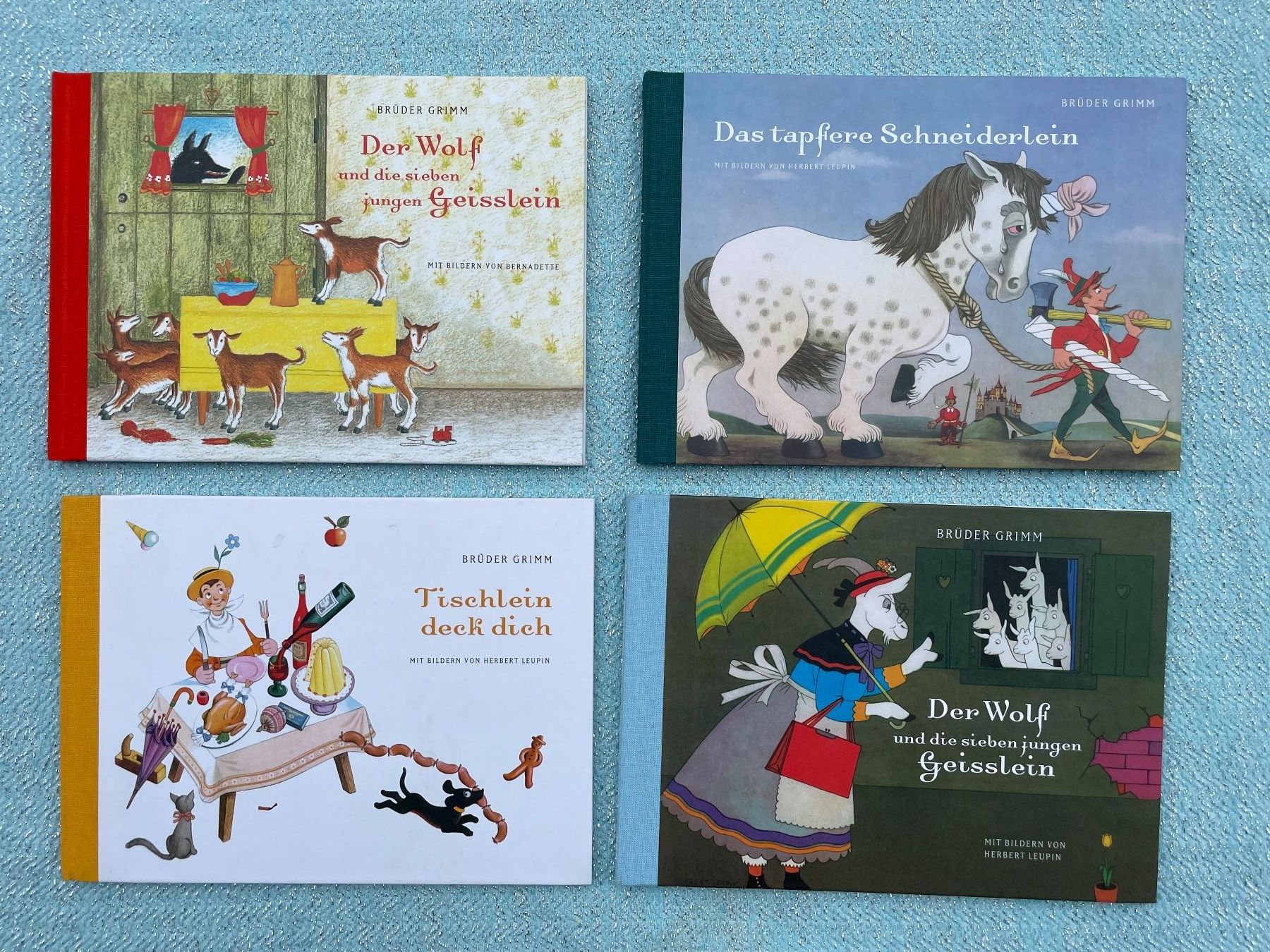 Libri: 4 Stück SBS Gebrüder Grimm Märchen Büchlein – Usato da Frasnacht venduto da GracyStore