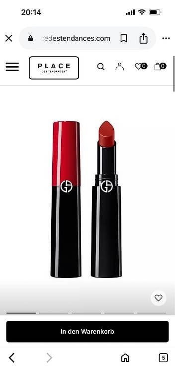 Make-up: Armany Beauty Lip Power – Usato da Zürich venduto da jes_68cz 1