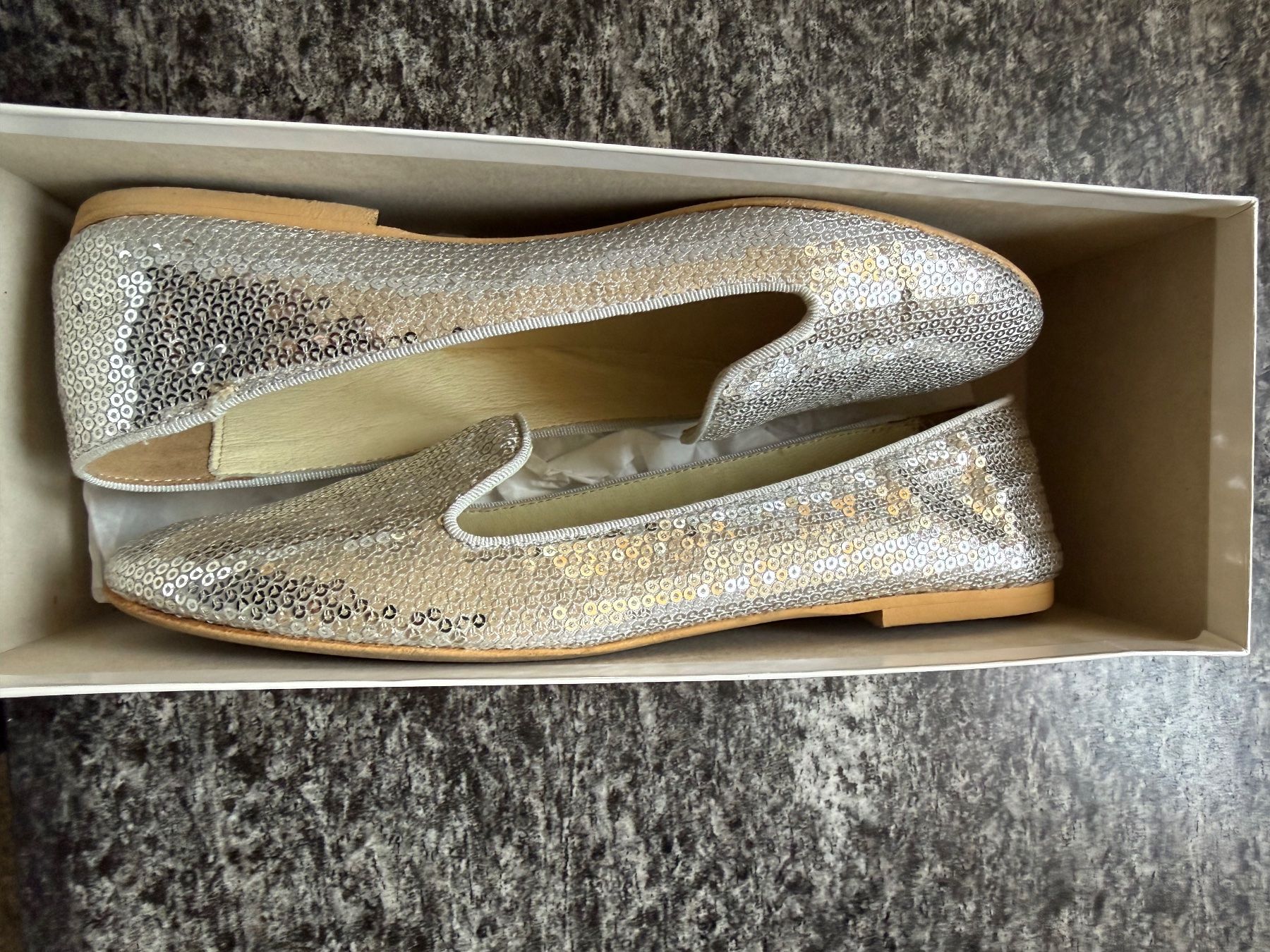Chaussures femmes: Scarpe / Schue/Argento, Numero 38 – D'occasion à Roveredo GR par ang_cc9l 5