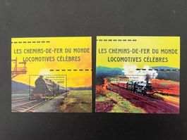 Guinea Block 648+650 Eisenbahn ** Luxus (D317)