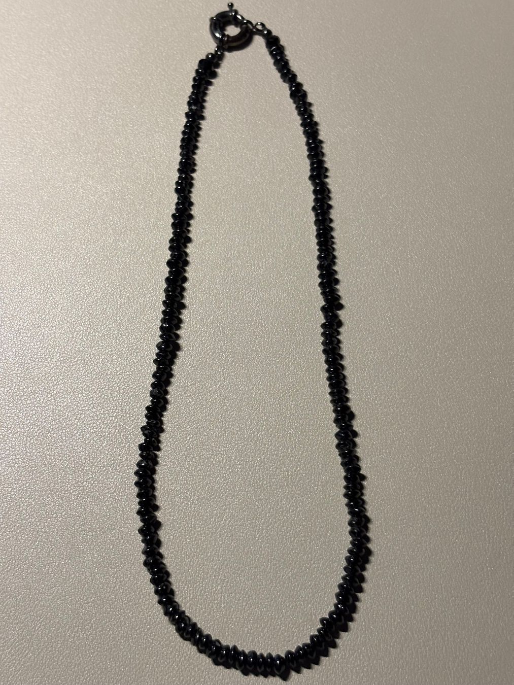 Ketten: Onyxkette 47cm – Neu (gemäss Beschreibung) aus Niederbipp von fashionfuchs