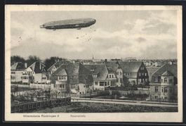 Rüstringen, Zeppelin über der Villenko
