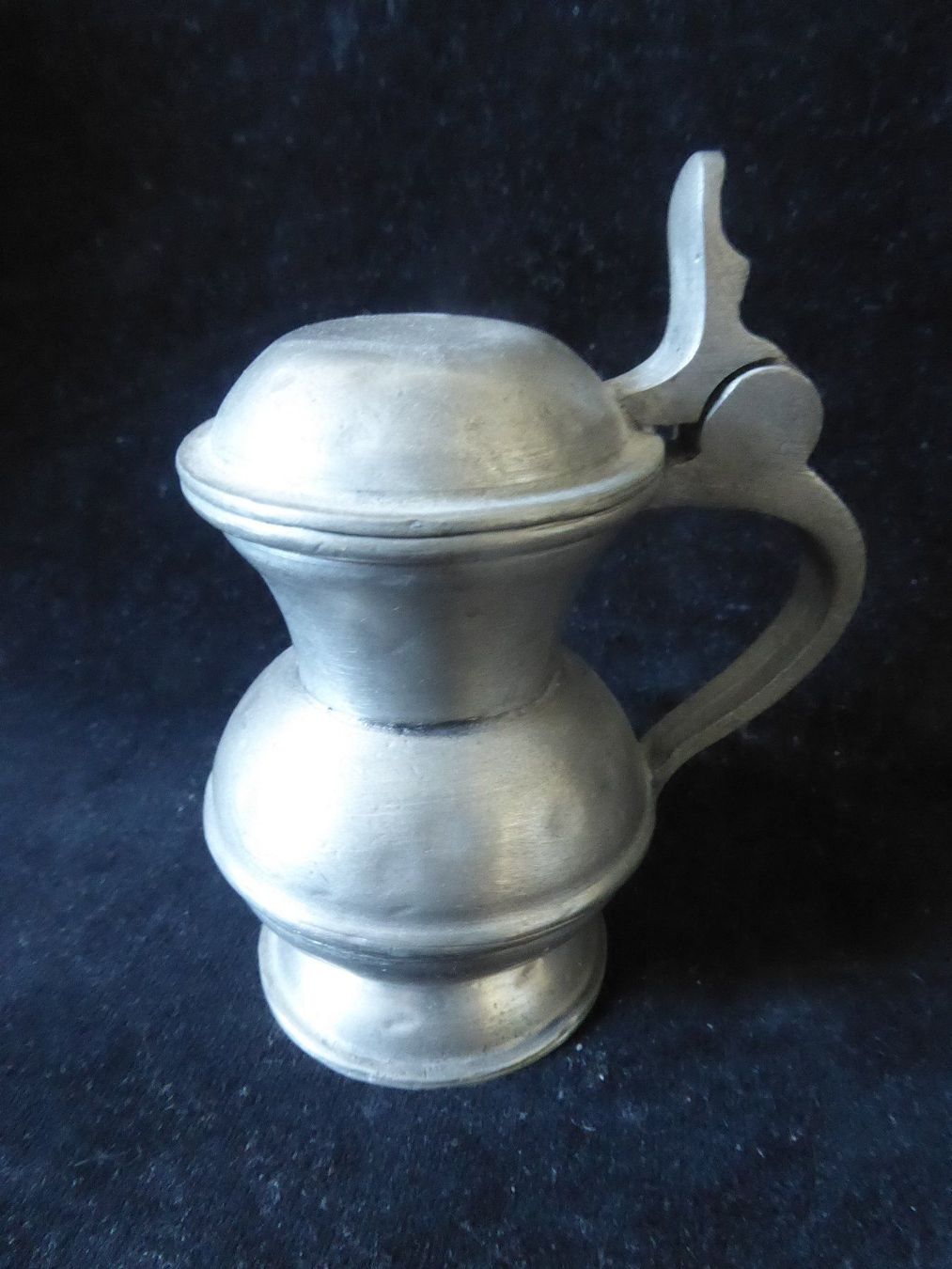 Caraffe: kleines Zinn - Krüglein mit Deckel – Usato da Zürich venduto da Chaeffeler 2