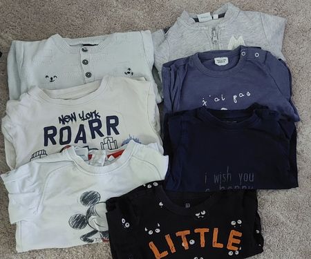 Langarmshirt Set Jungen diverse Marken Grösse 86-92