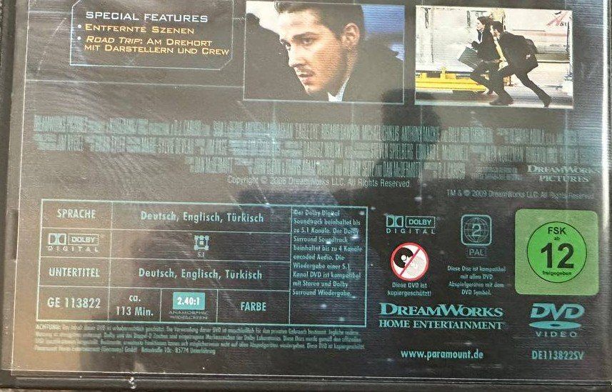 Alle DVDs: Eagle Eye Thriller Action mit Shia LaBeouf – Gebraucht aus Beringen von Mantafisch1 2