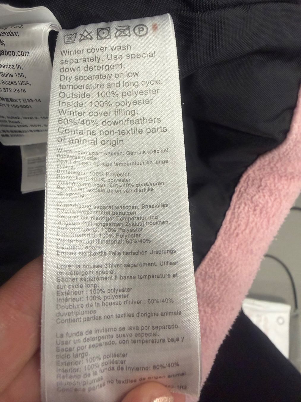Bugaboo Schlafsäcke: Bugaboo High Performance Fusssack rosa – Gebraucht aus Wallisellen von Nataschab0 3