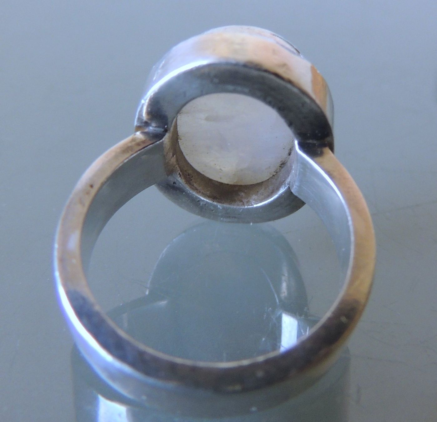 Anelli: Rainbow moonstone Silber 925 Fingerring Gr. 53 – Usato da Waldenburg venduto da schaller707 5