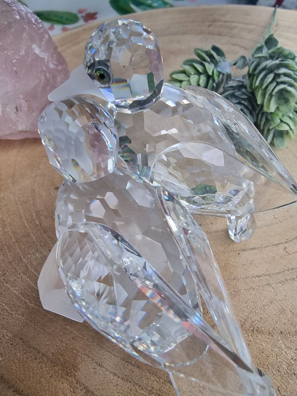 Swarovski Statuette: Swarovski TURTLEDOVES – Usato da Egerkingen venduto da sirod05 6