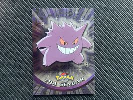 Pokemon Gengar Holo Topps Series 2 1.Edition Mint
