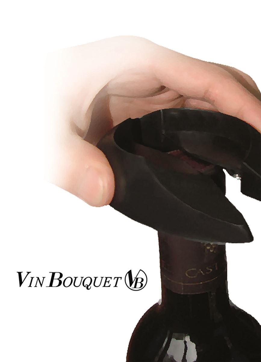 Flaschenöffner & -verschlüsse: VinBouquet, El. Zapfenzieher, Batteribet – Neu und originalverpackt aus Wettingen von kochshop 3