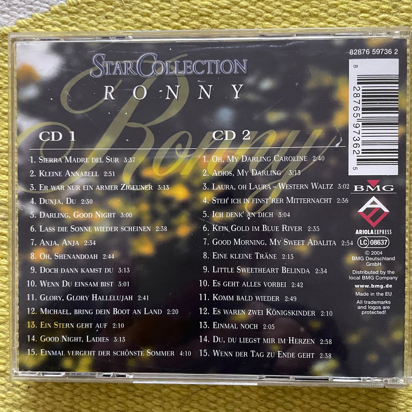 CDs: RONNY-2CD BEST OF – Gebraucht aus Rorschacherberg von CD-Roli 1