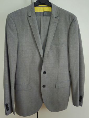 Esprit Herrenanzug Gr. 50/52, grau,NEU,VERSAND MÖGLICH!