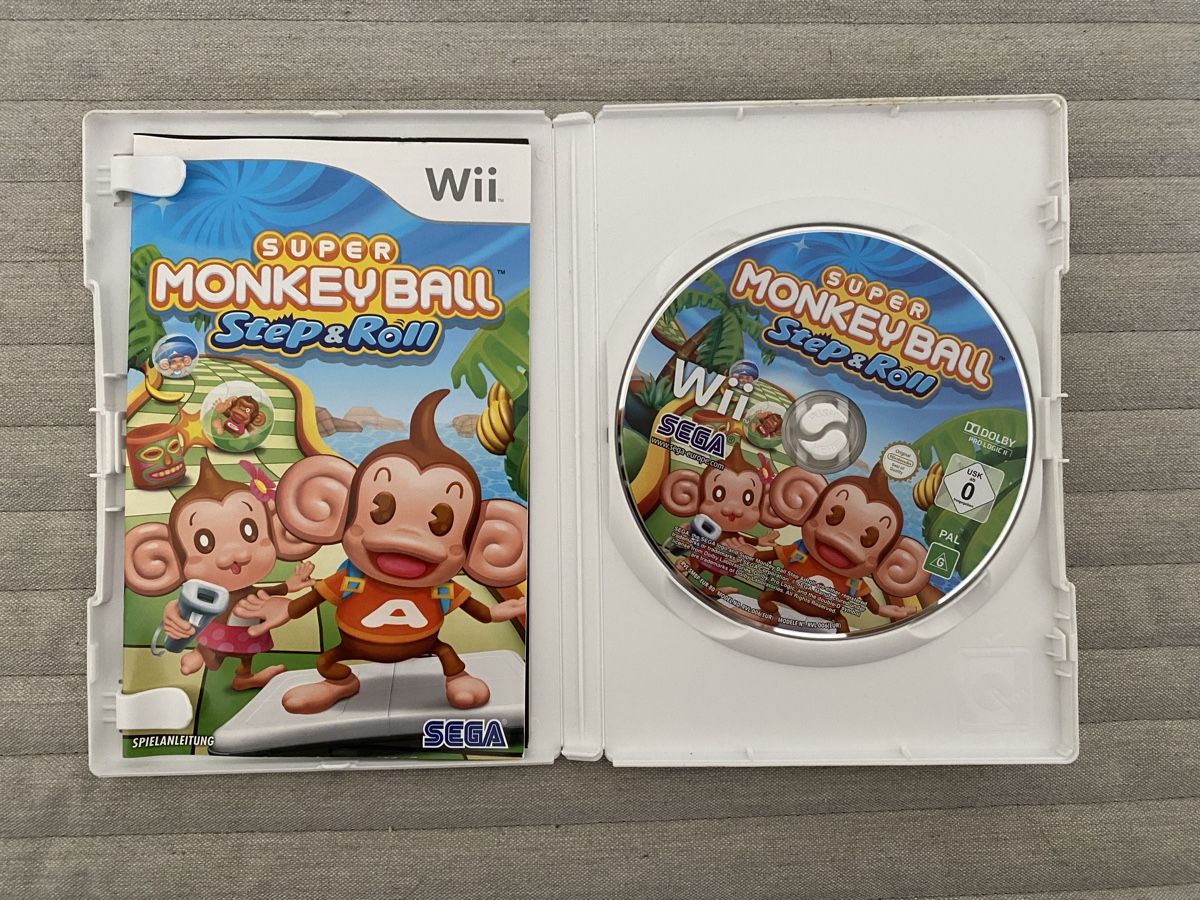 Nintendo Giochi: Super Monkey Ball Step & Roll für Nintendo Wii – Usato da Thunstetten venduto da Virus_33 1