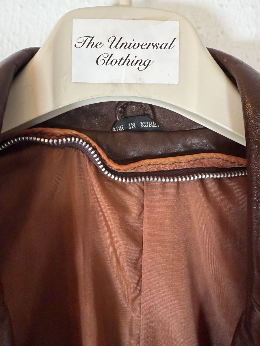 Jacken: Man vintage leather brown jacket – Gebraucht aus Lugano von TheUniversalClothing 5
