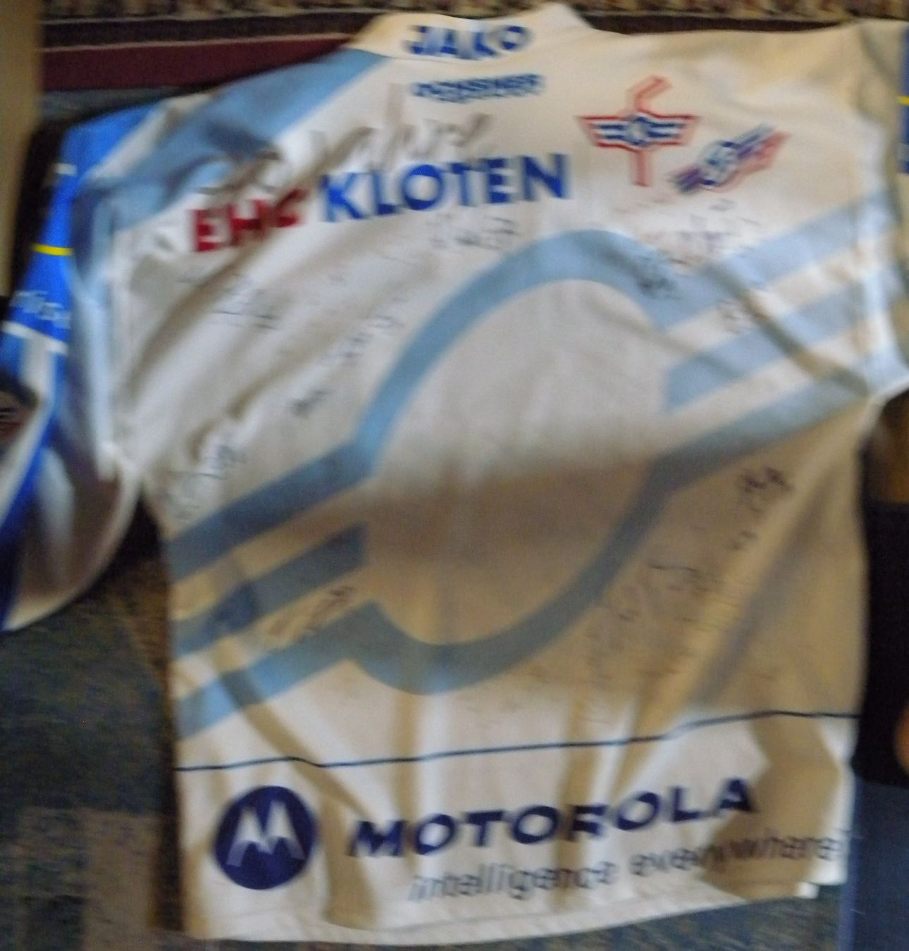Jako Canottiere & Pantaloni: ehc kloten trikot – Usato da Hauenstein venduto da Danbach 1