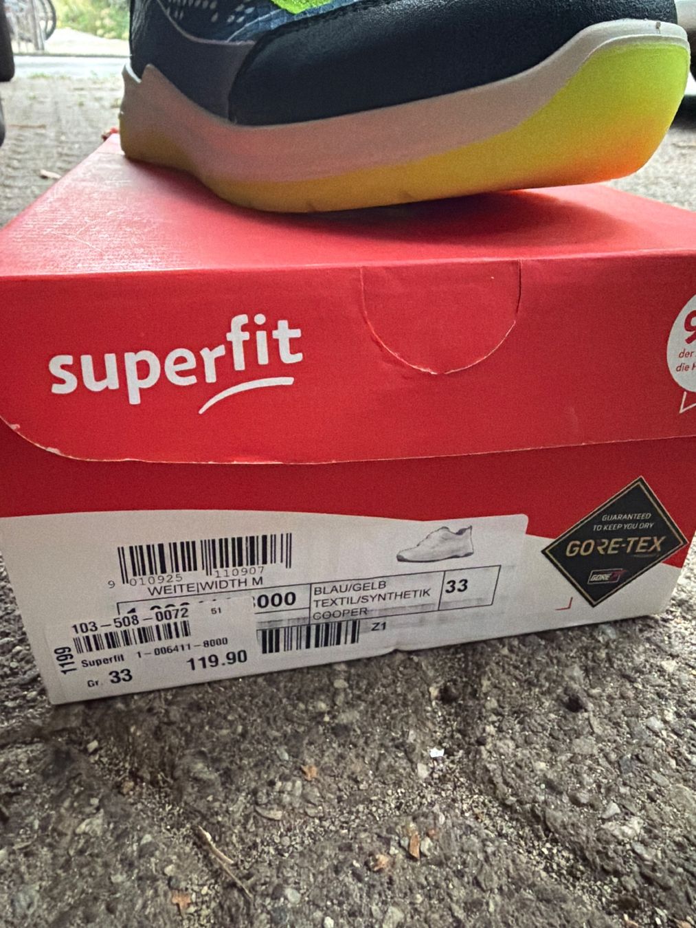 Superfit Scarpe per ragazzi: Turnschuh Superfit Gr. 33 – Usato da Muttenz venduto da ClaudB02 1