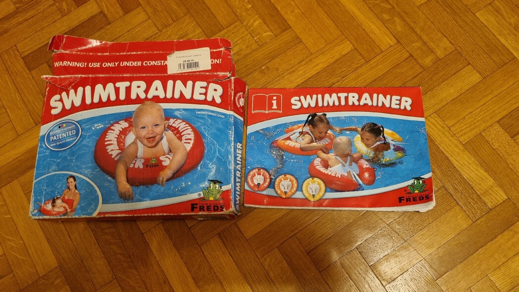 Salvagente: Bouée Bébé Swimtrainer Freds 3 moins-4 Ans – Usato da Ferpicloz venduto da Clicli014