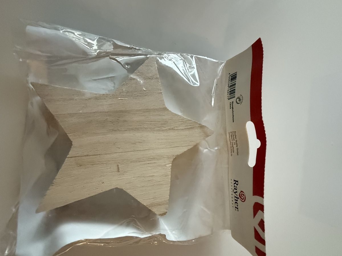 Rayher Kit bricolage: Rayherstern 4 Stück – Nuovo e nell'imballaggio originale da Schüpfheim venduto da carambas1971