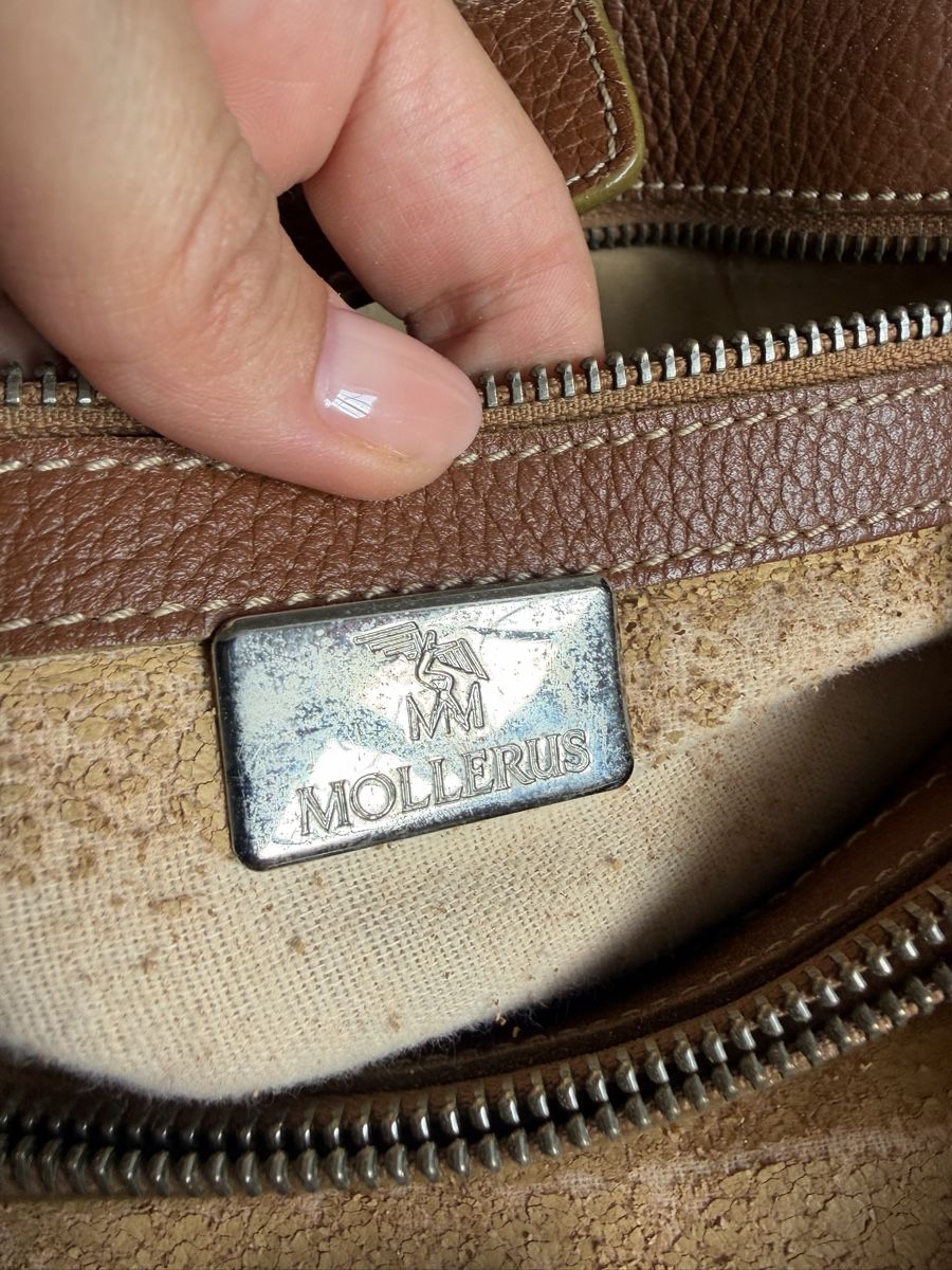 Maison Mollerus Borse da donna: Millerus Schultertasche (Futter defekt) – Usato da Birmensdorf ZH venduto da elibela 3