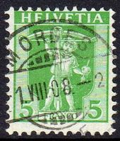 103 Vollstempelt Morges 1.VIII.08
