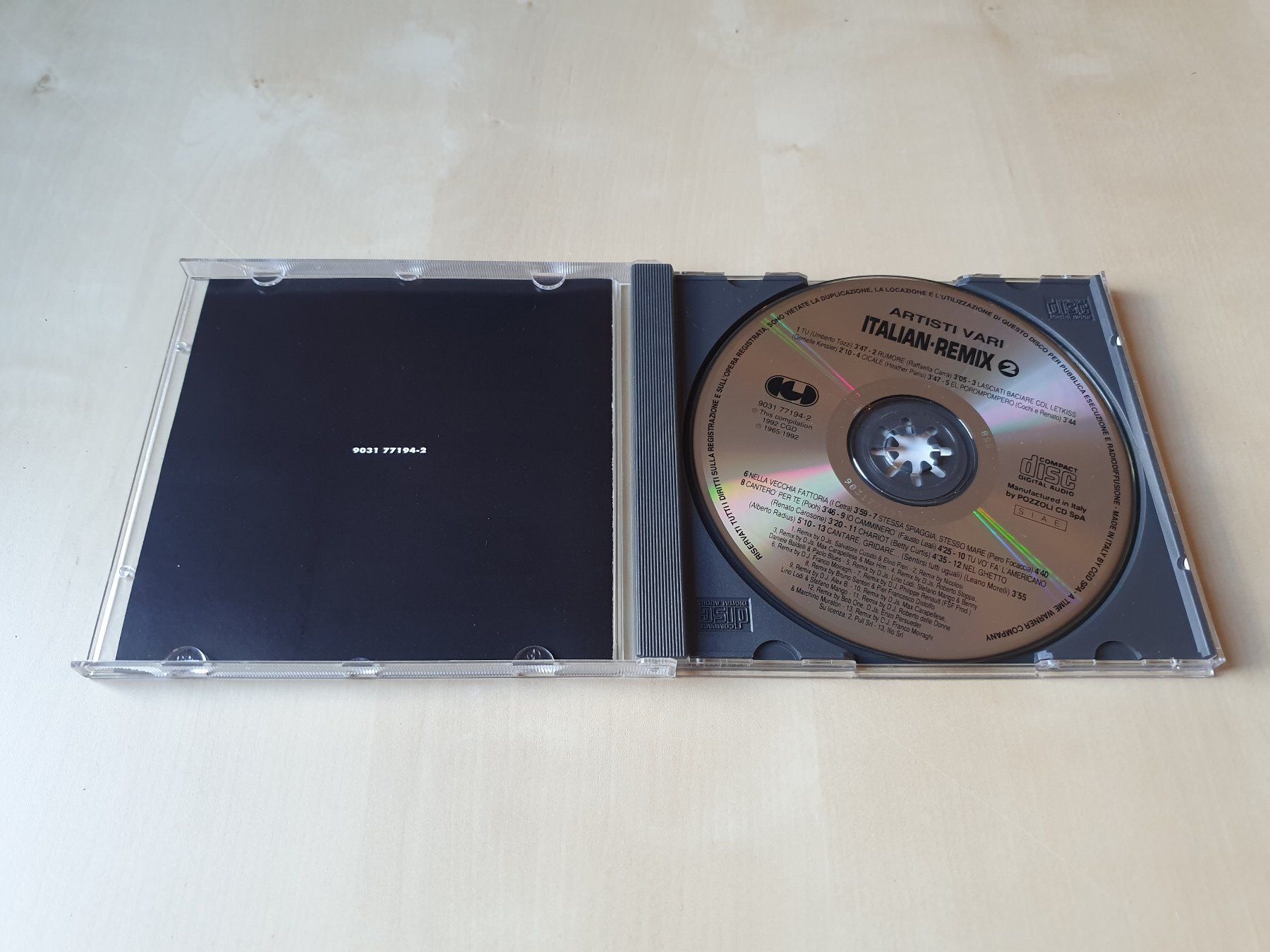 CD: Italian Remix 2 – Usato da Stansstad venduto da collectorsshop 2