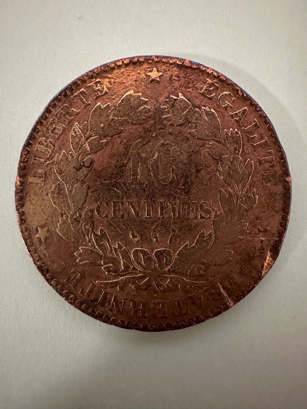 Tutti le monete: FRANKREICH 1886 10C. – Usato da Watt venduto da phila13 1