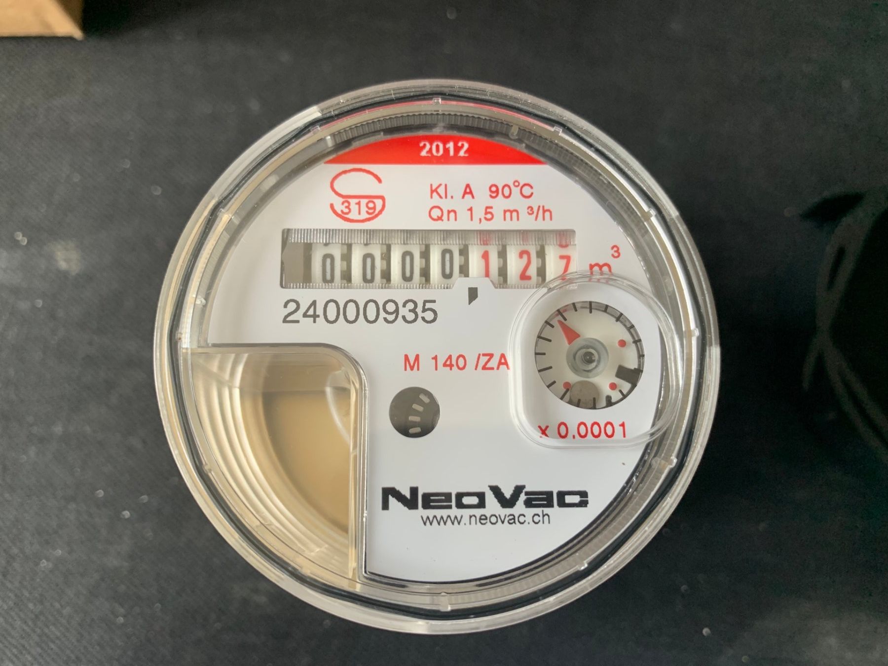 Misurare: Neovac Wasserzähler Koaxial Messkapsel Unterputz – Nuovo e nell'imballaggio originale da Wallisellen venduto da zappenduster