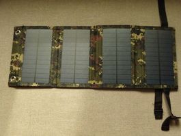 Mobiler Lader USB Solarzelle