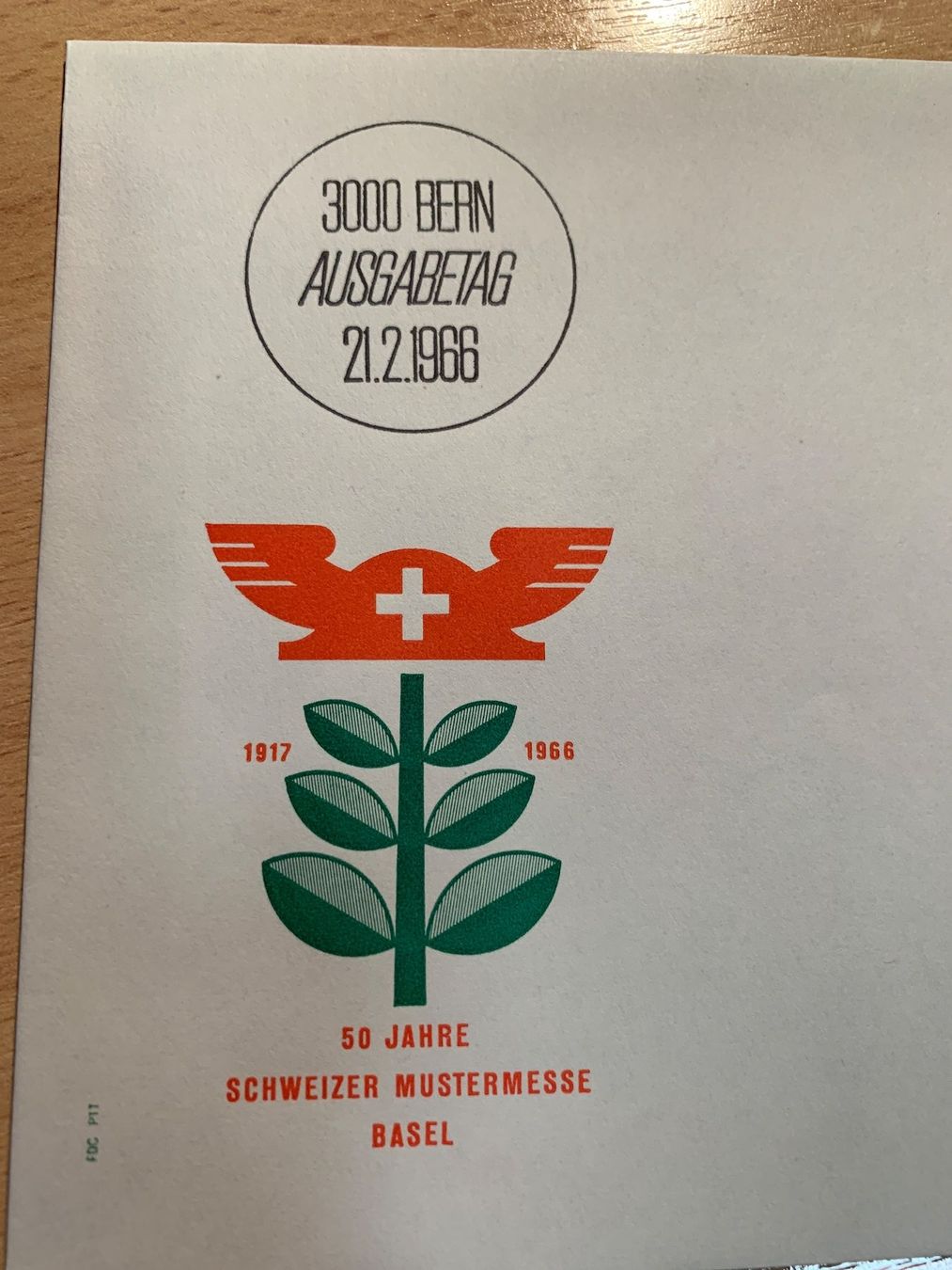 Alle Briefmarken: Ersttagsbrief 50 Jahre Mustermesse Basel 1966 – Gebraucht aus Ibach von lisch3 1