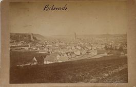 Antike Foto v. Karl Meckes, Ulm  -  Biberach