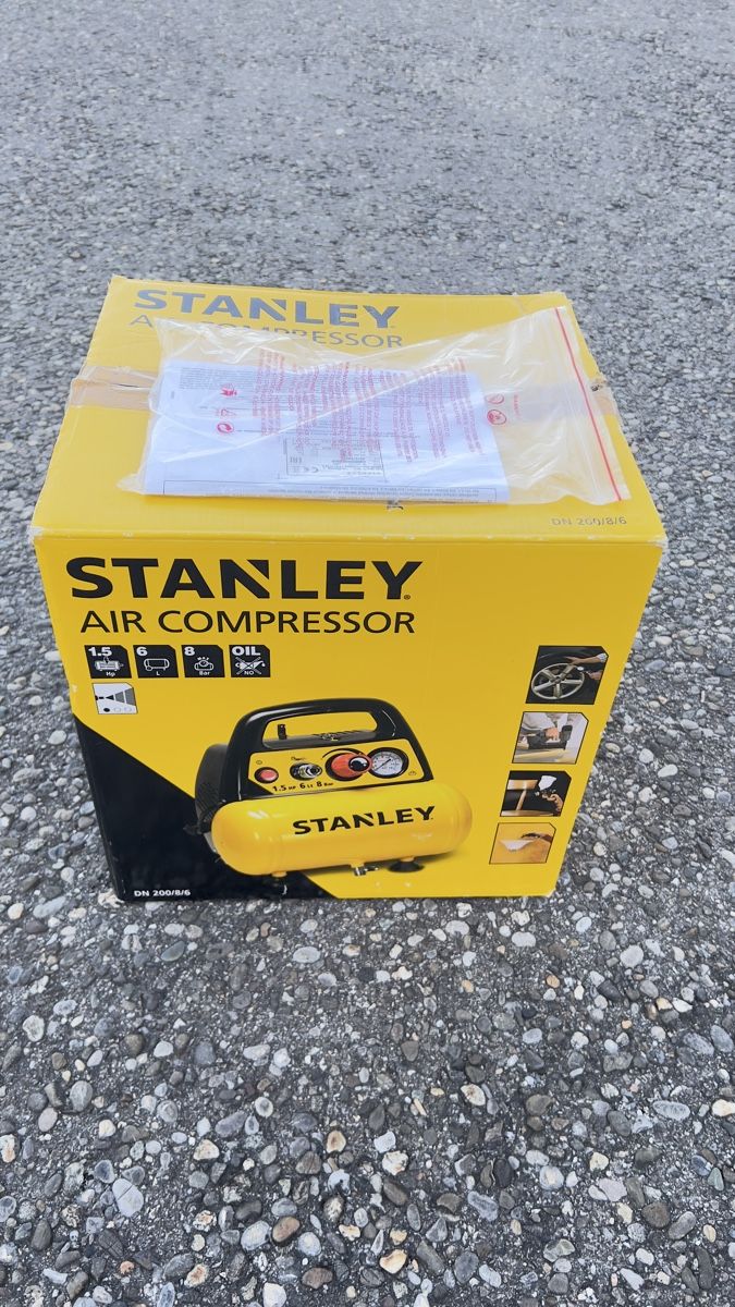 Stanley Compressori: Stanley Kompressor, neuwertig, – Usato da Madiswil venduto da SWISS_49.B 4