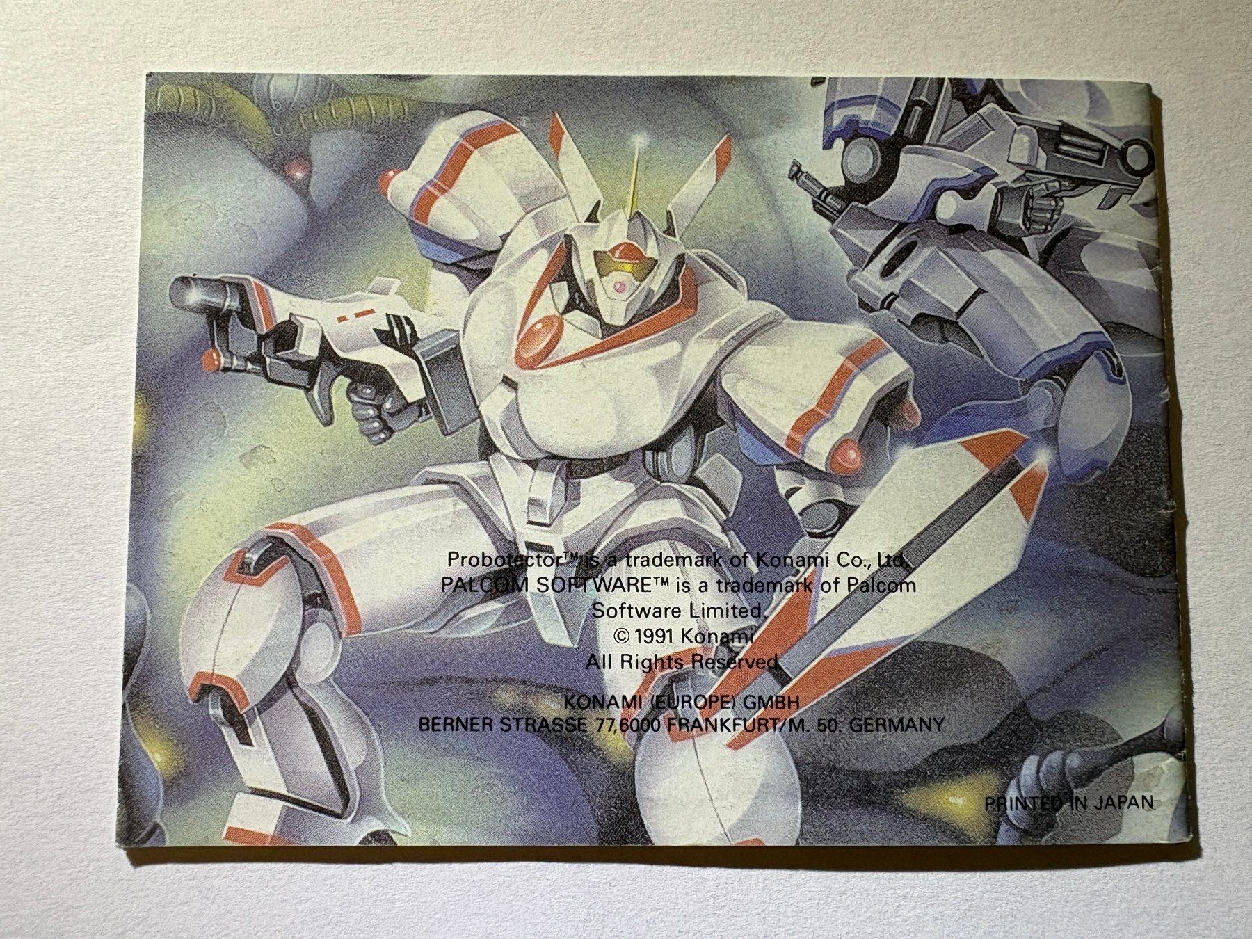 Nintendo Spiele: Probotector - Nintendo Game Boy - Anleitung - NOE – Gebraucht aus Zürich von stechi 1